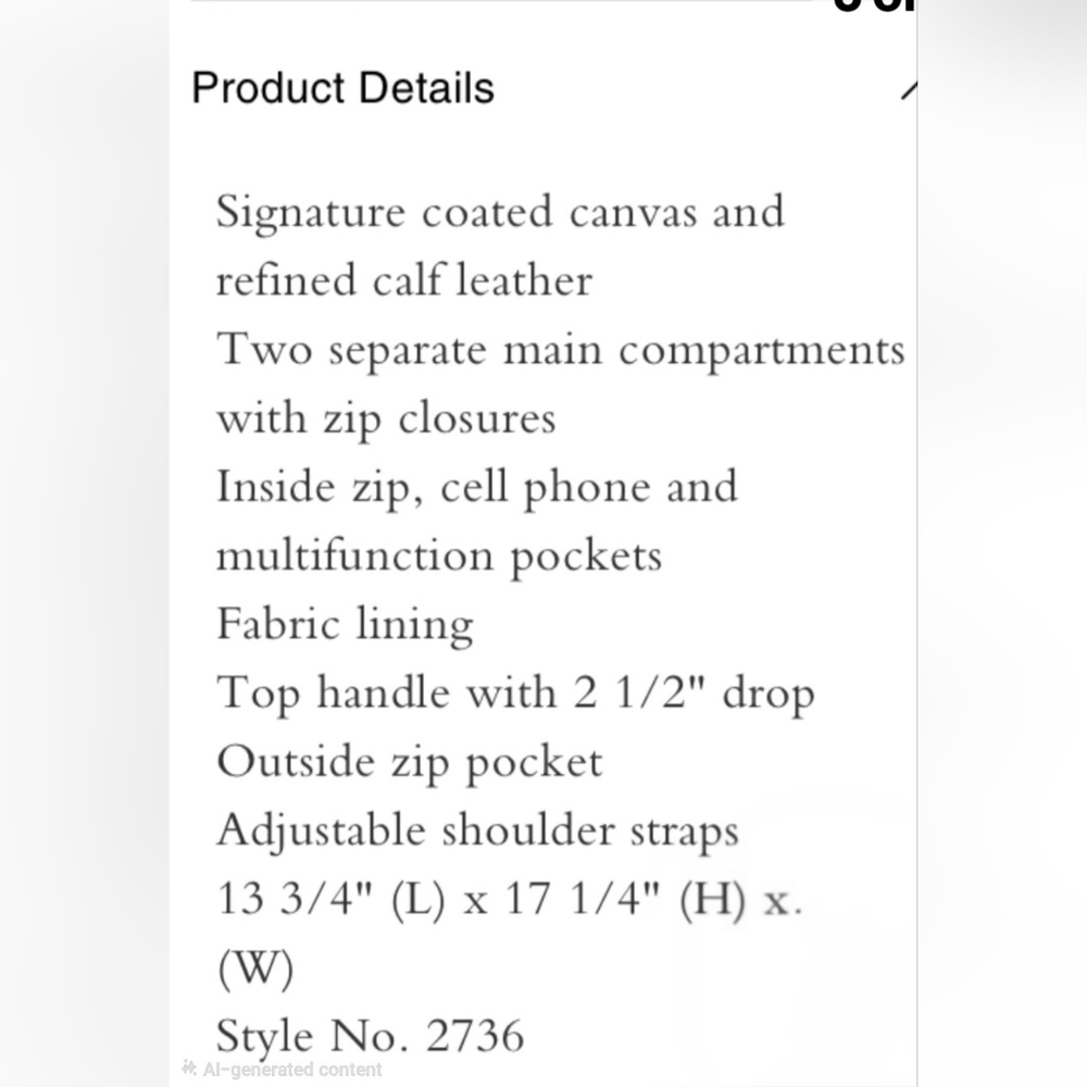 Coach West Backpack Signature Canvas Charcoal Black NWT 2736 Unisex Laptop Bag - Picture 4 of 16